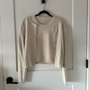 J. Crew Cardigan Sweater + Tank